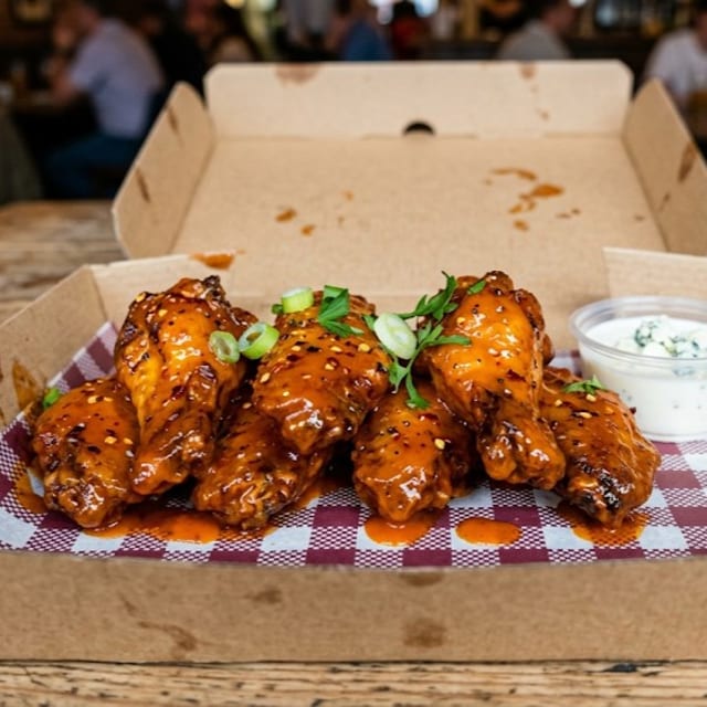 Buffalo Wings (6 pc).